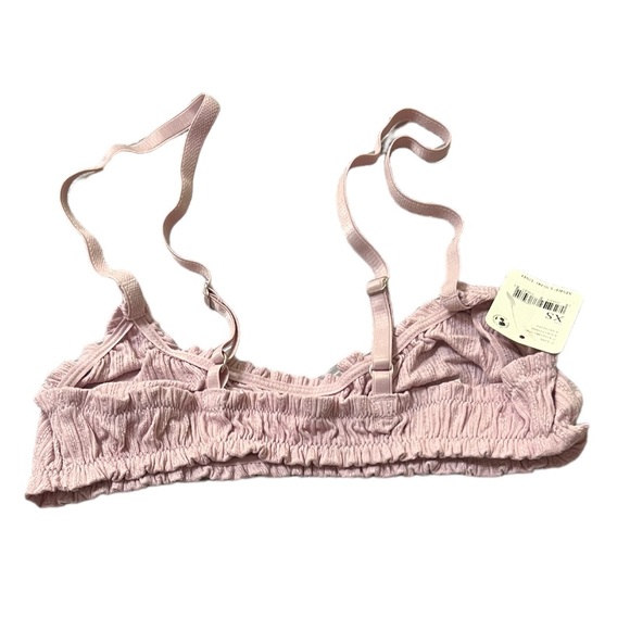 Free People At Home Pointelle Bralette XS Lilac NWT - Picture 4 of 4